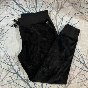 Calvin Klein Womens Soft Wide Leg Comfortable Velour Everyday Pant